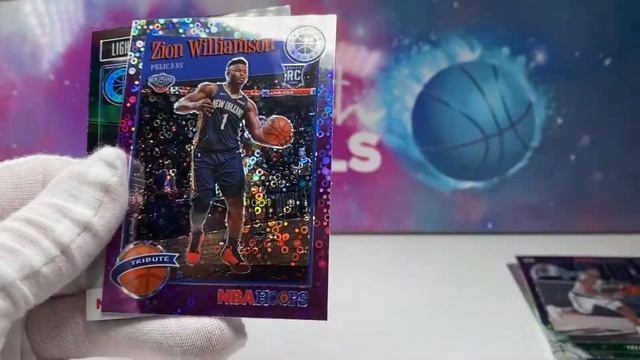 Purple Disco Zion! 2019-20 Panini Hoops Premium Hanger Box + Trae Young Giveaway results! смотреть онлайн