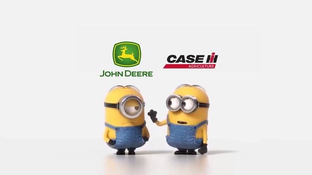 Tractor John Deere Vs  Case IH - Minions Style Fail Compilation