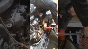 Демонтаж форсунки санйонг рекстон 2.7