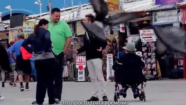 Неуважение к ветеранам Россия vs США NO RESPECT to veterans Russia vs USA Social experiment смотреть онлайн