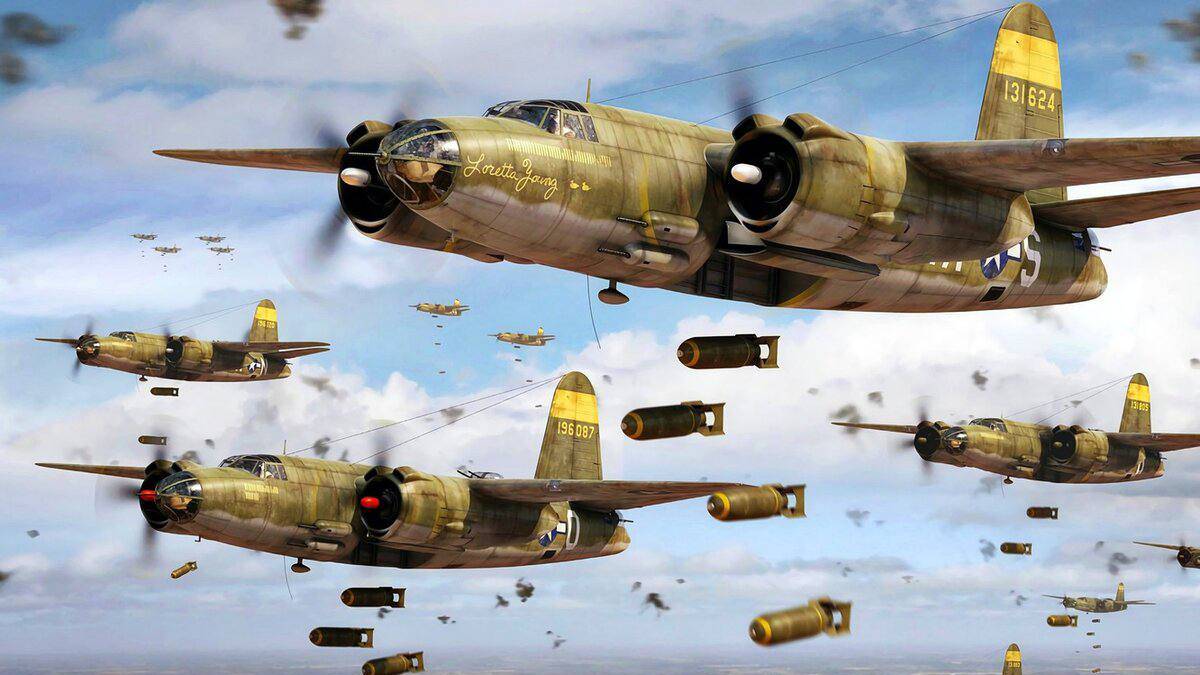 История воздушной войны!