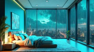 Мягкие звуки дождя для сна.🌿Белый шум дождя для сна без грома и музыки.