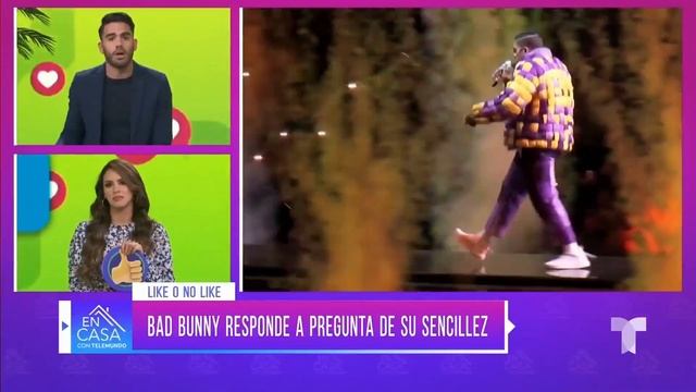 Cuestionan a Bad Bunny sobre la compra de un Bugatti | En Casa Con Telemundo смотреть онлайн