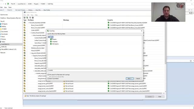 Update broken references using Solidworks PDM Update References Tool. смотреть онлайн