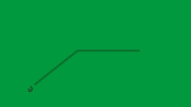 CALLOUT GLITCH BLACK LINE GREEN SCREEN ANIMATION EFFECTS TRANSITION