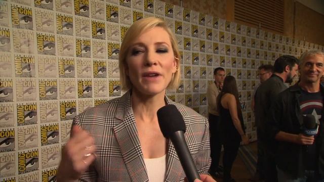 SDCC 2017 : Thor Ragnarok - Itw Cate Blanchett (official video) смотреть онлайн
