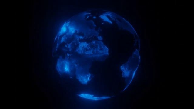 Blender 2.8 : Holographic Earth with glow and rotation. смотреть онлайн