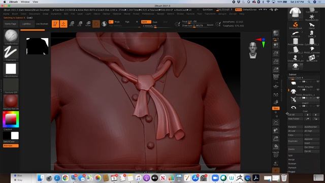 Navigating multiple meshes within a subtool and between subtools смотреть онлайн