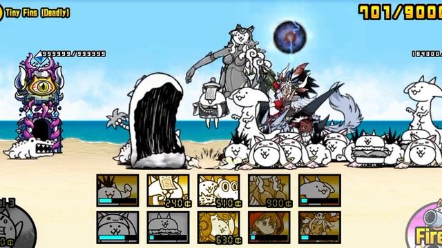 Beating Lil Fish Awakens! (The Battle Cats) смотреть онлайн