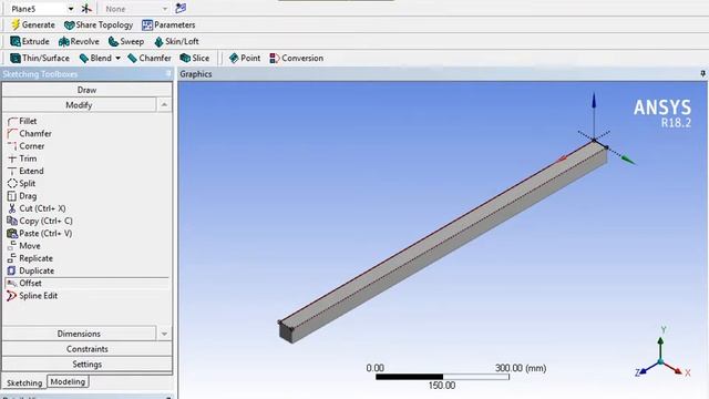 CAE-HW8 (59512080 นันทิชา ทองโปร่ง) Ansys Static Structural 2 смотреть онлайн