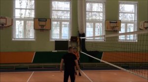 Техника нападающего удара в волейболе. Школа 1210.