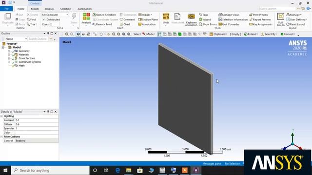 Heat Transfer Analysis through the Roof by Conduction using ANSYS in Tamil смотреть онлайн