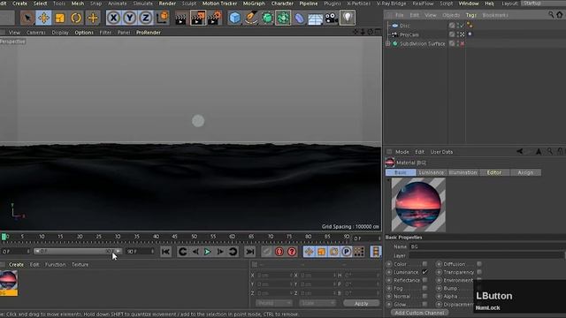 Create A Stylized Ocean Scene From Scratch | Cinema 4D, Hot4D Tutorial | Inspacial Studio смотреть онлайн