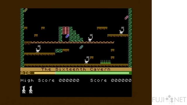 #Atari8bit #FujiNet Manic Miner