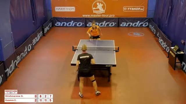 10 Ольга Шишмарева Екатерина Гусева 1:3 смотреть онлайн