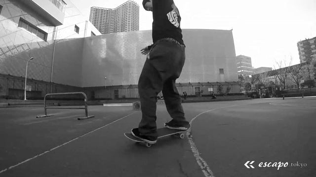 escapo No.5 Sho.O　東京 田町スケボー　スケボーバッグ エスカポ skateboard смотреть онлайн