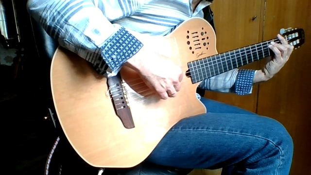 The Lady in Red (Крис де Бург) на гитаре смотреть онлайн