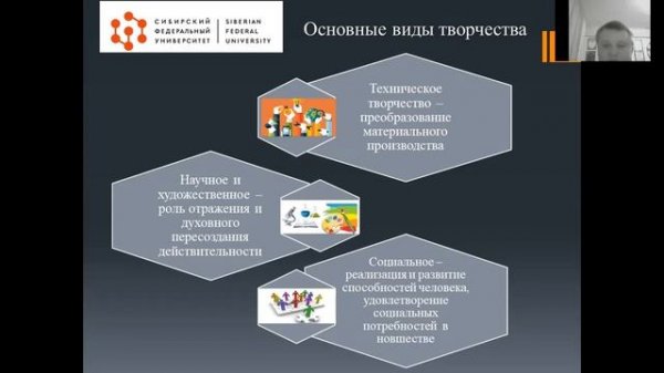 Формы творчества. Виды и подвиды творчества