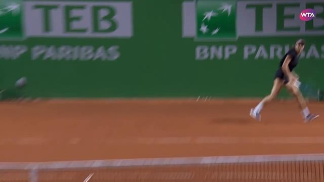 Patricia Maria Tig vs. Rebecca Peterson | 2020 Istanbul Quarterfinal | WTA Highlights смотреть онлайн