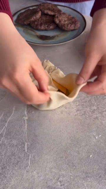 Бургер в тесте🍔