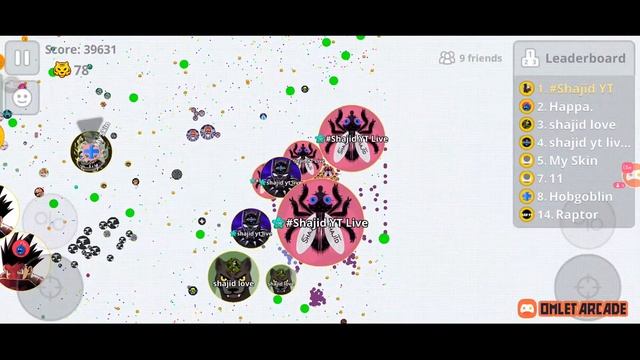 Agar.io Mobile Live😊 смотреть онлайн
