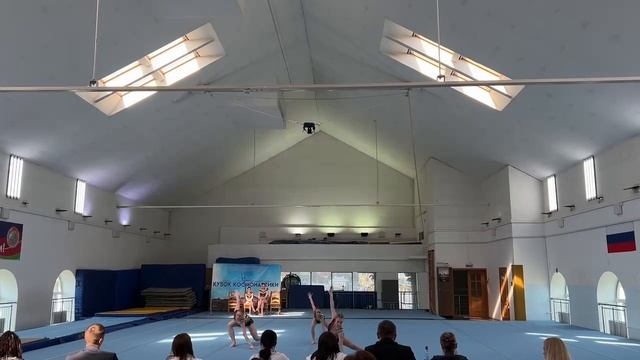 ТР 13-19,  Осадчук Василиса, Федерякина Мария, Пустобаева Софья, Темповое упражнение