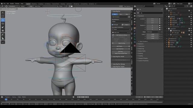 Autorig PRO in Blender 2.9x смотреть онлайн