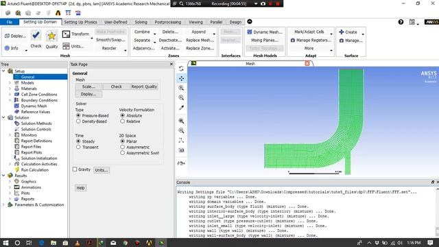Tutorial 7 'Two Phase Flow in 2D Elbow IITP смотреть онлайн