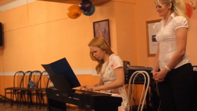Игра на фортепиано. Мелодия из к/ф «Мой ласковый и нежный зверь»❤️ смотреть онлайн
