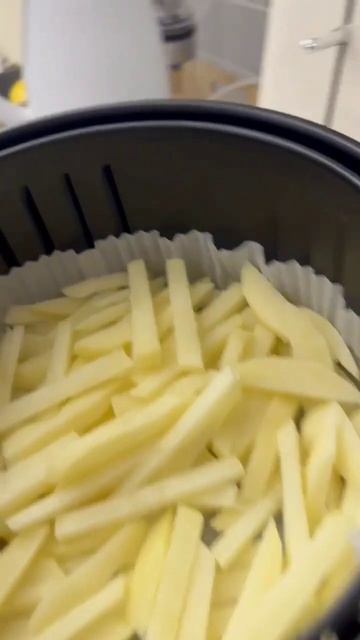 Картошка фри без масла в аэрогриле🍟🇰🇷
