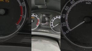 Skoda rapid 2018 сброс ТО масла