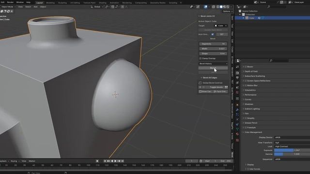 Bevel Joints add-on V2 is out... смотреть онлайн