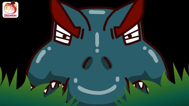 Triceratops song | Dinosaur songs | Nursery Rhymes | REDMON смотреть онлайн