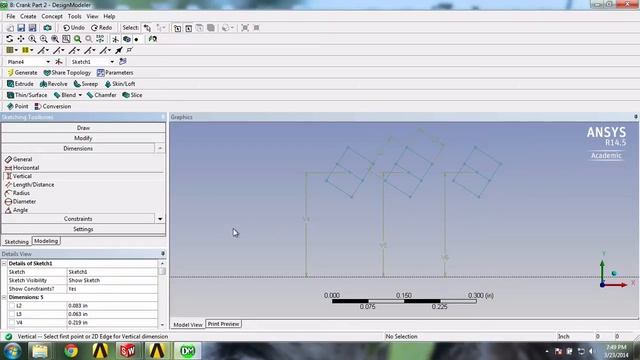 Strain Analysis of a Bike Crank Using Ansys Mechanical — Gauge Positioning смотреть онлайн