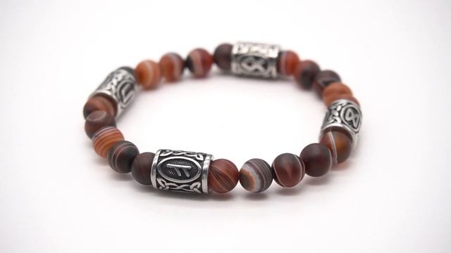 Браслет талисман с рунической формулой Материальное и личное благополучие смотреть онлайн