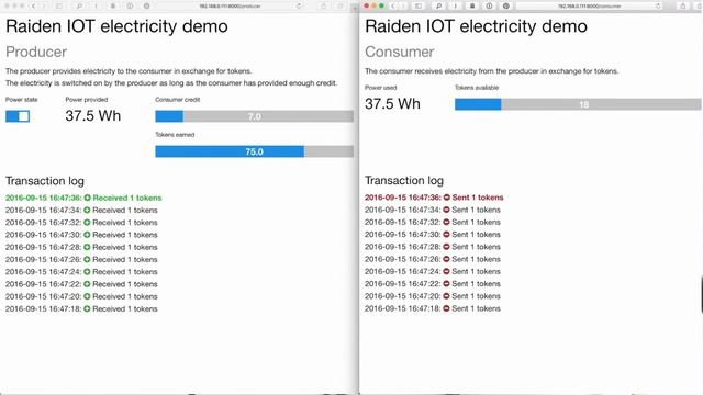Raiden Network IoT Demo смотреть онлайн