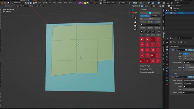 Topology addon blender смотреть онлайн