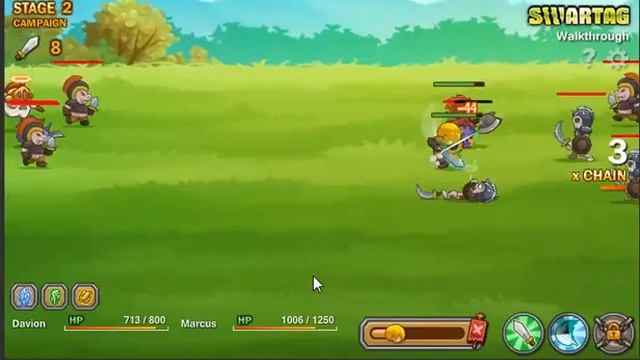 Mighty Knight Stage 2 Walkthrough - Campaign Mode смотреть онлайн