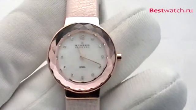 Обзор женских часов Skagen Leather Classic 456SRLT смотреть онлайн