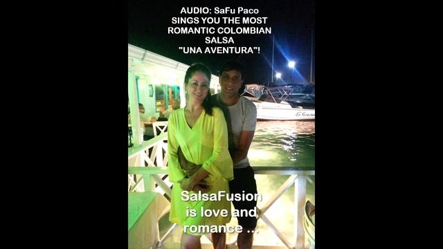 SalsaFusion (SaFuPaco) --- Paco sings Colombian Salsa Una Aventura смотреть онлайн
