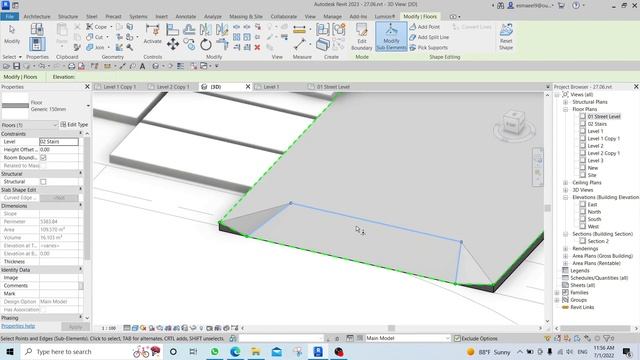 How To Edit The Floor And Create A Curb Family In Revit смотреть онлайн