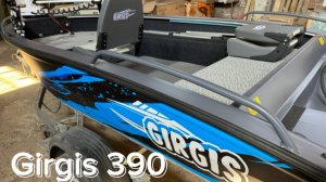 Гиргис 390. Обзор и отгрузка лодки в Тверь.