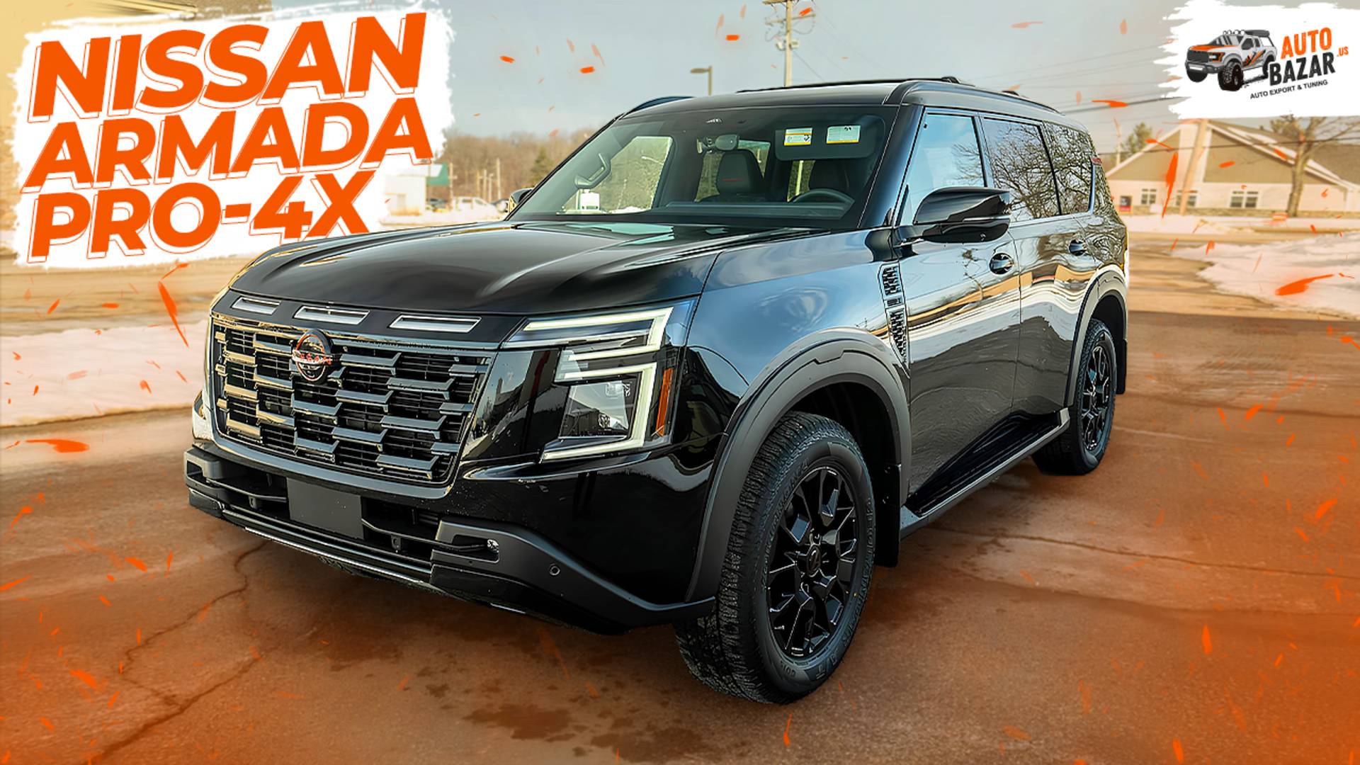 Большой люксовый внедорожник! Обзор 2025 Nissan Armada PRO-4X: новая off-road комплектация смотреть онлайн