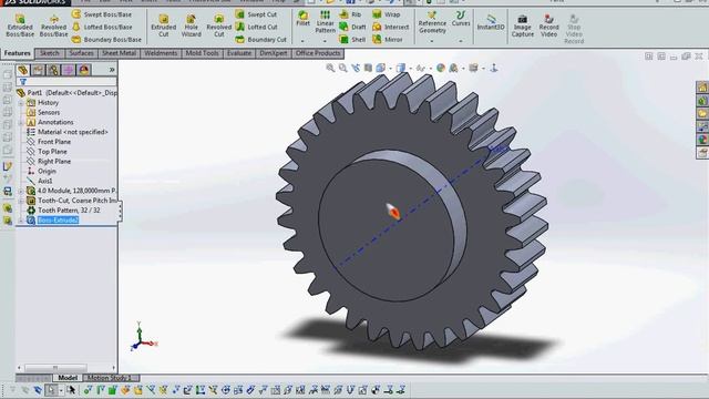 CACH TAO BANH RANG TRONG SOLIDWORK GEARTRAX смотреть онлайн
