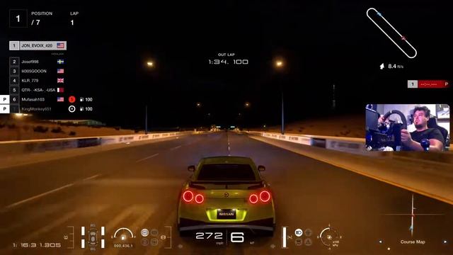 Gran Turismo 7 GT7 Fanatec podium DD1 PS5 street racing Roll racing handing out gaps смотреть онлайн