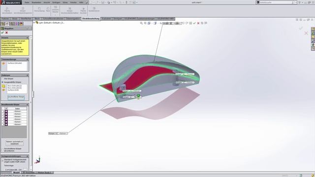 SOLIDWORKS 2015 - Neue Optionen im Abspalten-Feature смотреть онлайн