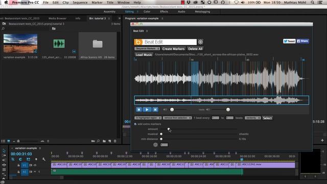 BeatEdit for Premiere Pro - Tutorial 3: More Variation and Control in Automatic Edits смотреть онлайн
