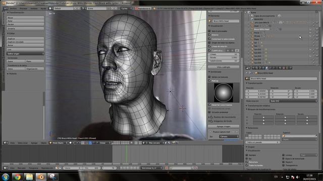 Blender motion capture test (Bruce Willis) смотреть онлайн
