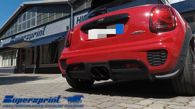 Supersprint exhaust for MINI F56 Cooper S JCW GP 2.0T (306 Hp - models with OPF) 2020 - (with valve смотреть онлайн