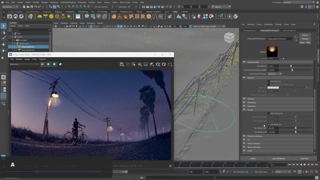 Using Custom Light Decay for even more creative control in V-Ray for Maya смотреть онлайн